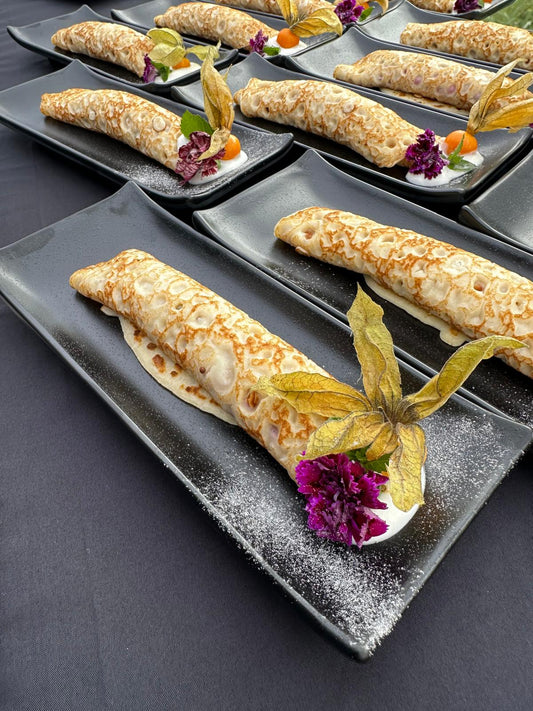 La Crêpe Élégance – Himbeer trifft Panna Cotta