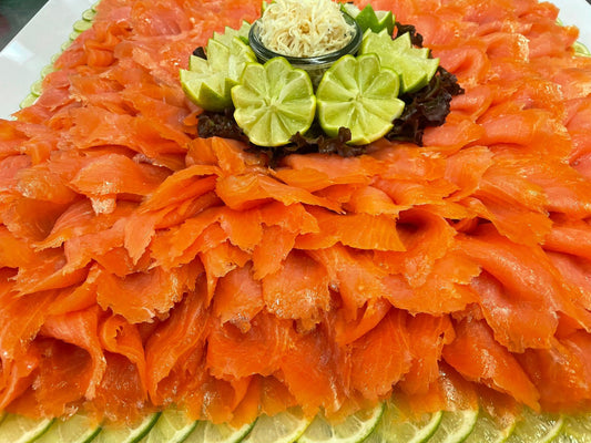 Lachsplatte ab 10 Personen