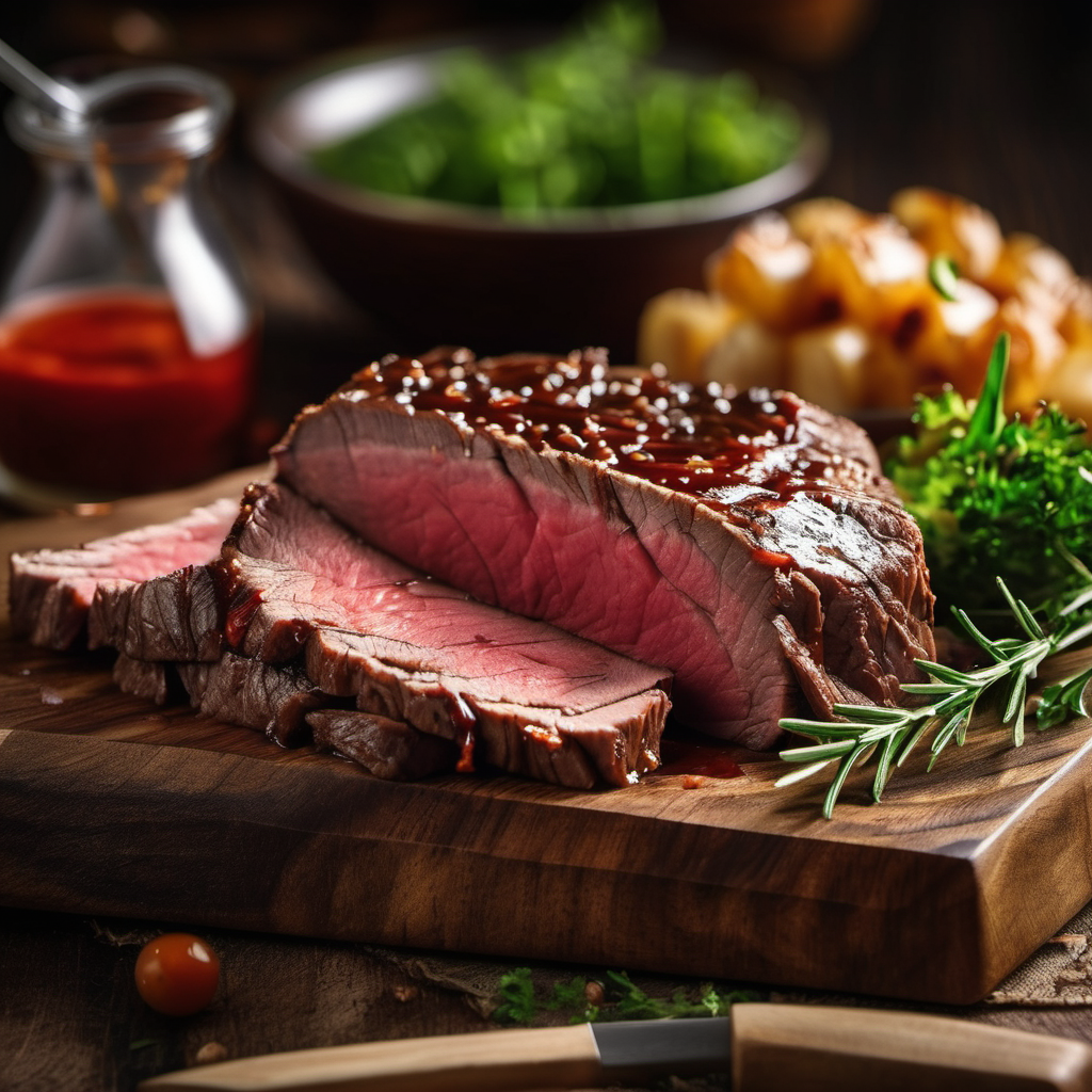 Rinderbraten Art des Hauses