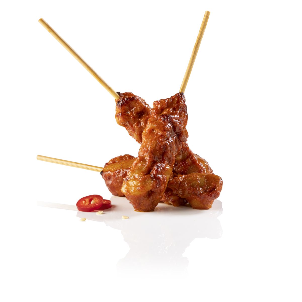 Chikn® Stick Nashville Smoked auf Sultan of Swing mediterraner Perl-Couscous Salat