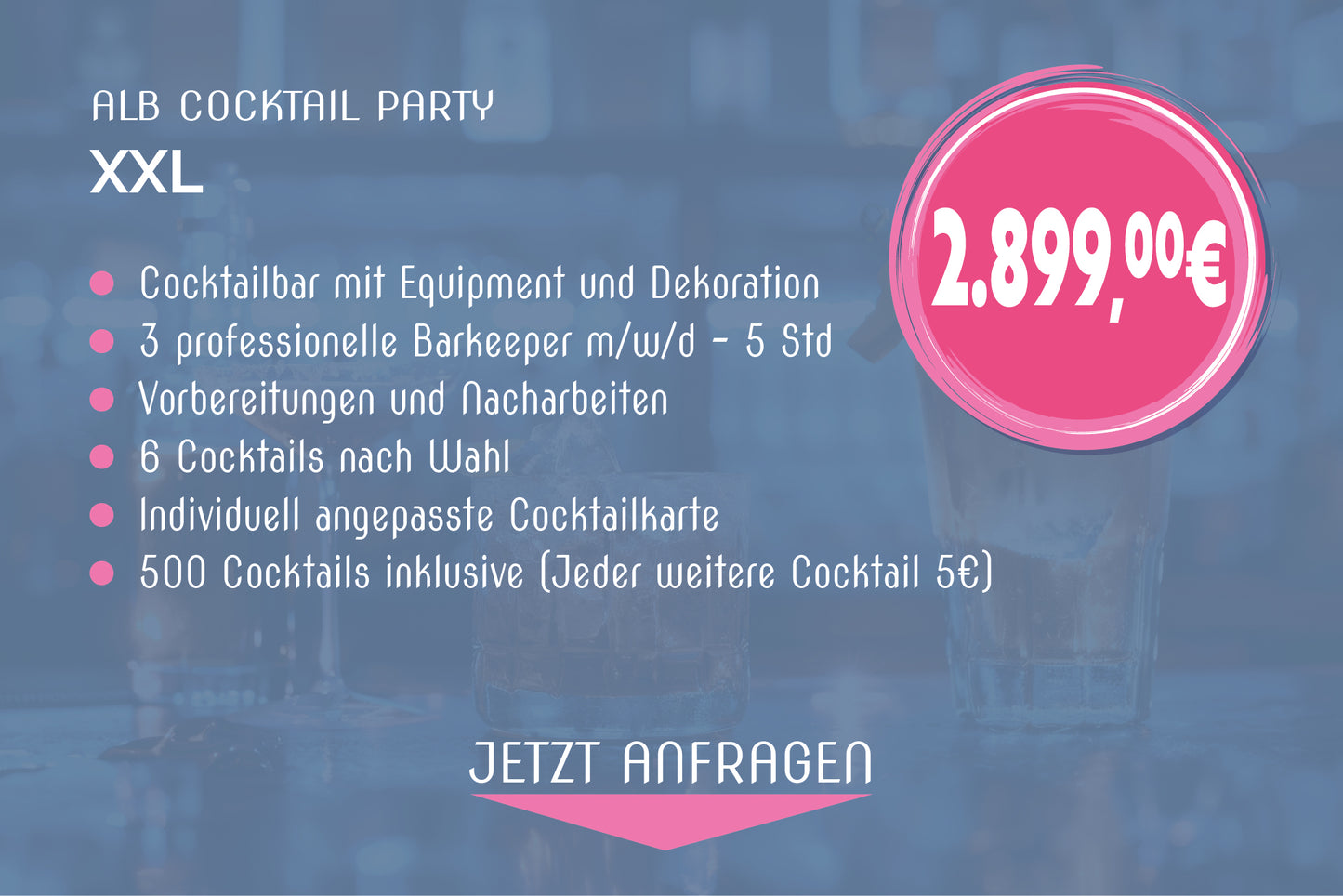 Alb Cocktail Paket 500 Inklusive