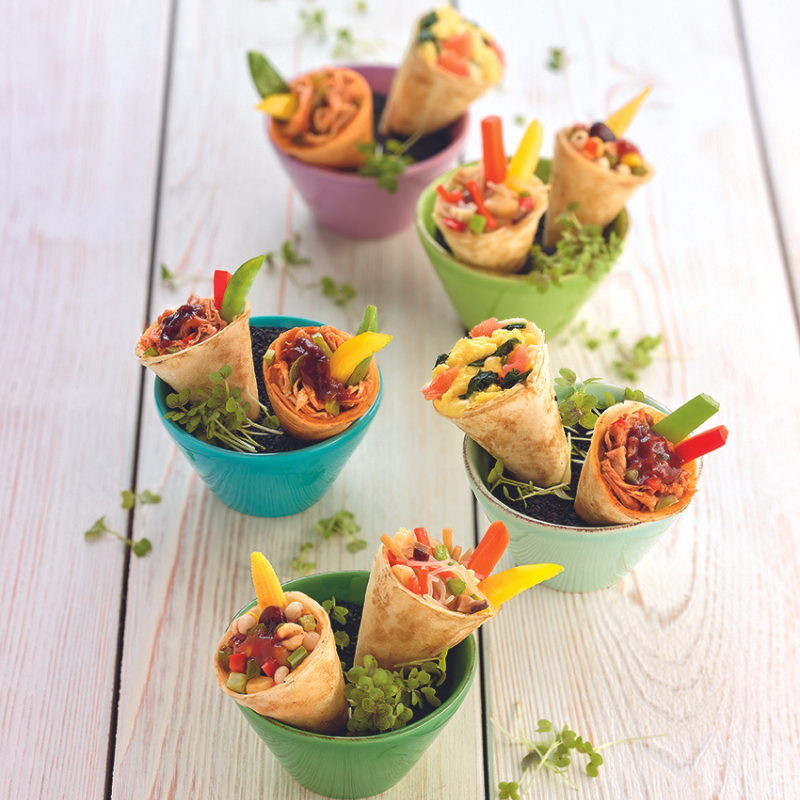 Mini Wrap Asian Veggie