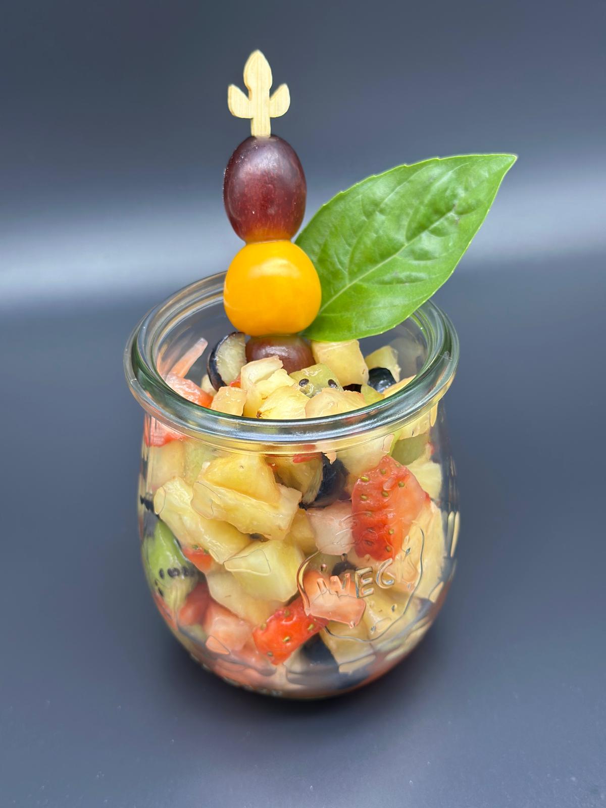 Früchte im Glas