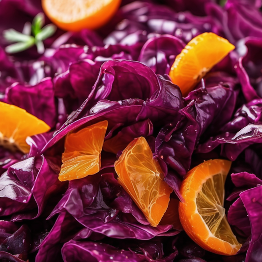 Apfelrotkohl