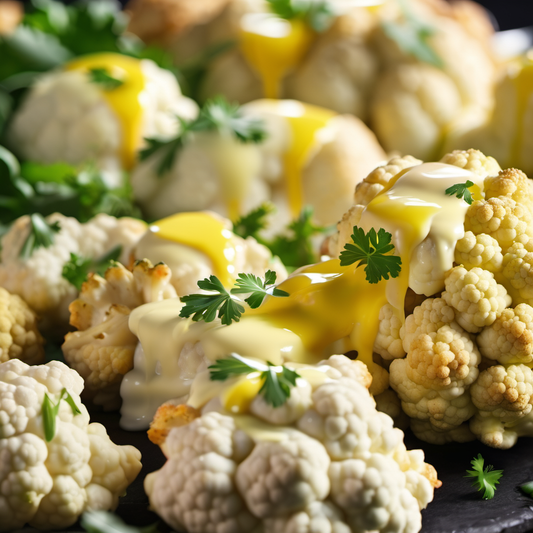 Blumenkohl mit Sauce Hollandaise