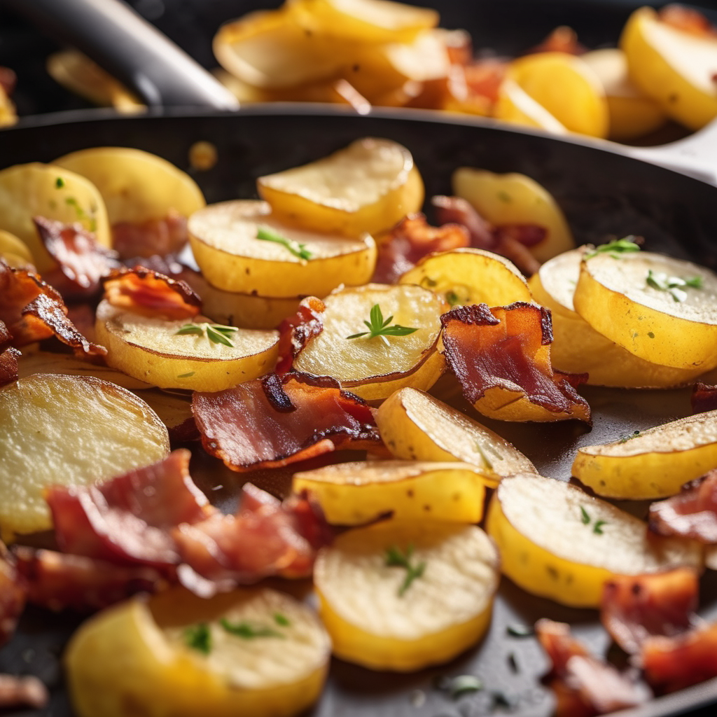Bratkartoffeln mit Speck