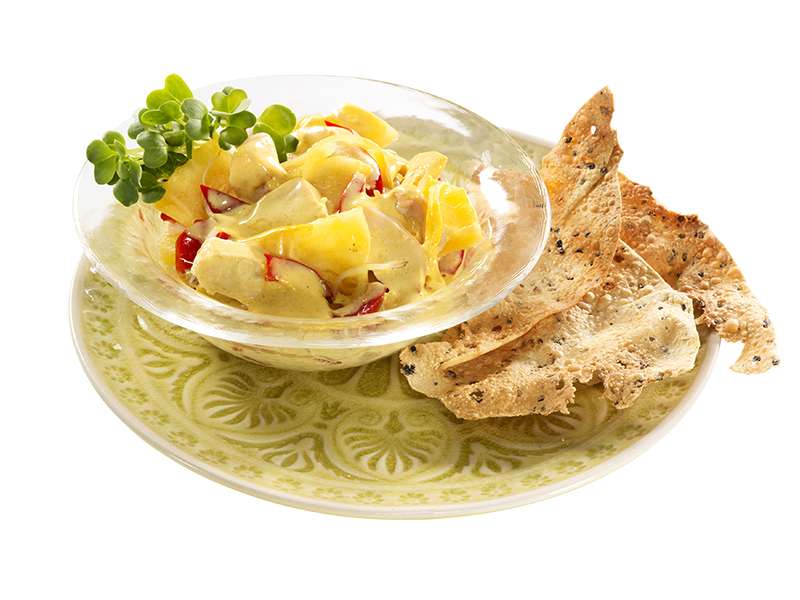 Geflügelsalat Bombay