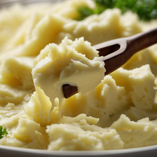 Kartoffelpüree mit feiner Butter