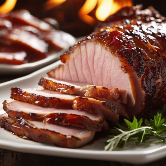Gebratenes Kasseler-Lachsfleisch vom Schweinerücken 2 Scheiben