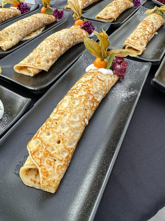 La Crêpe Élégance – Himbeer trifft Panna Cotta