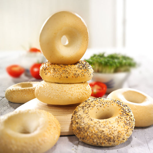 Mini-Bagel-Mischkorb, 3-fach sortiert