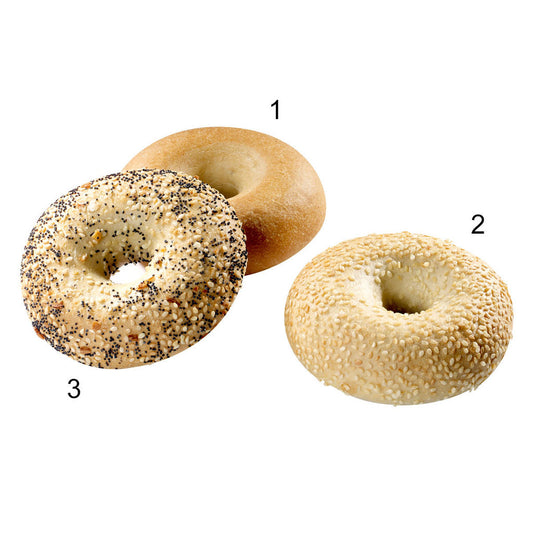 Mini-Bagel-Mischkorb, 3-fach sortiert