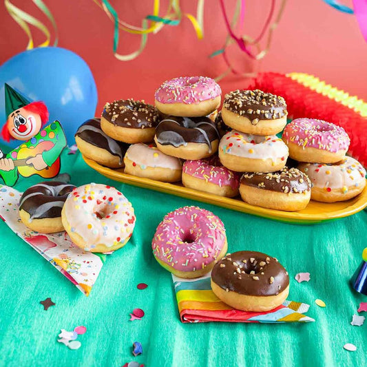 Mini-Donut 4-fach sortiert 31g 36 Stück