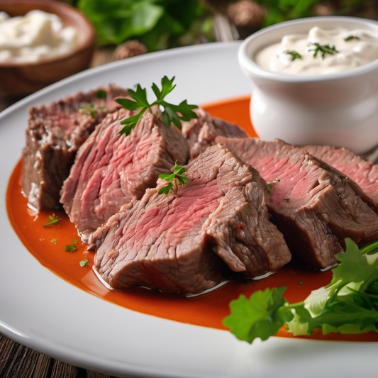 Rindertafelspitz mit Meerrettichsauce