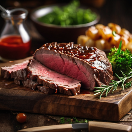 Rinderbraten Art des Hauses