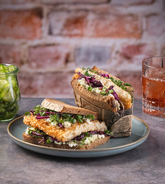 Smoky Cauli Sandwich Vegan