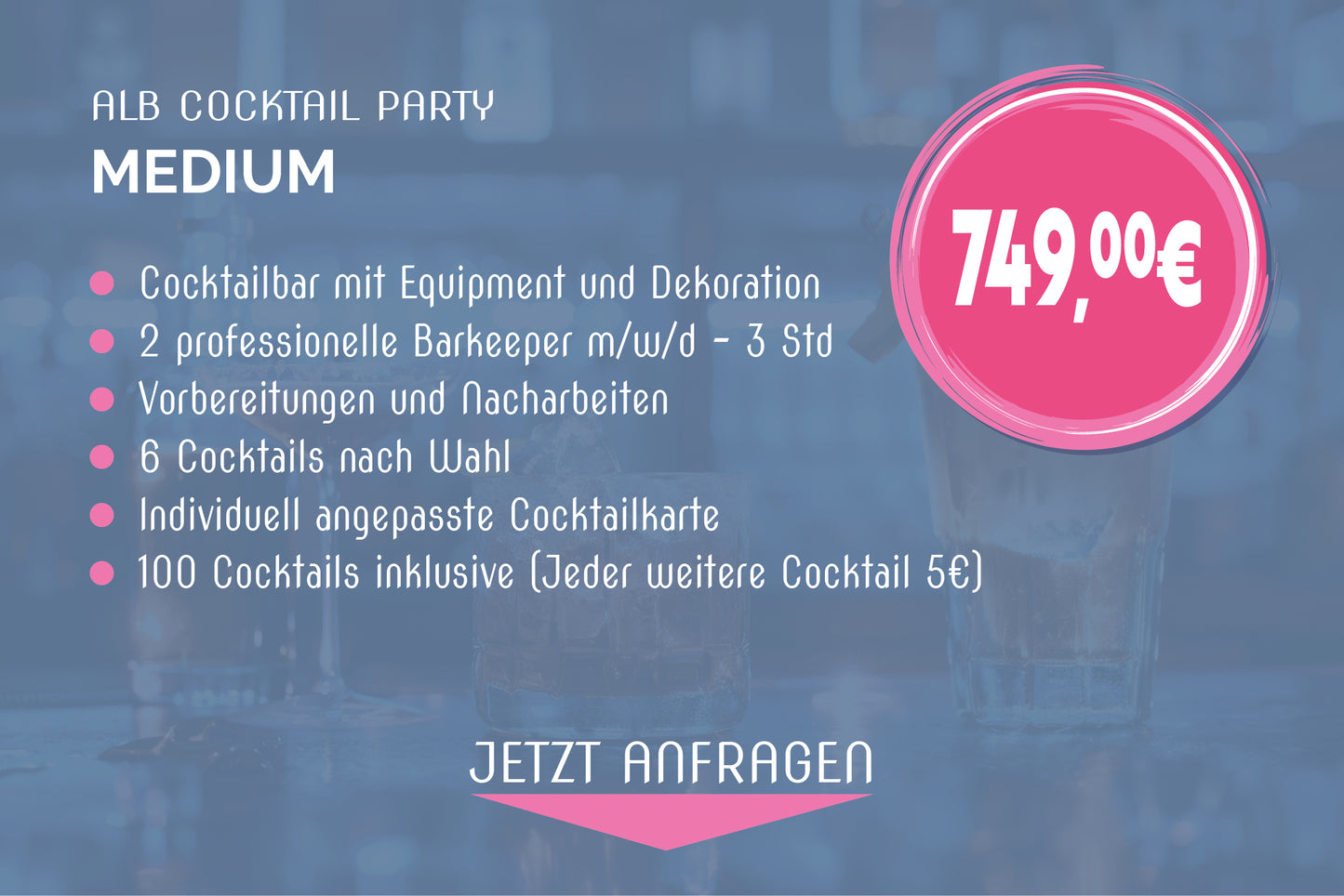Alb Cocktail Paket 100 Inklusive