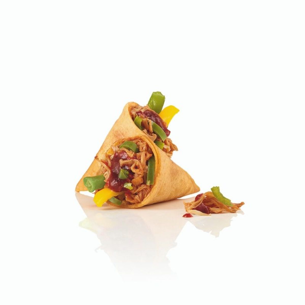 Mini Wrap Pulled Jackfruit vegan